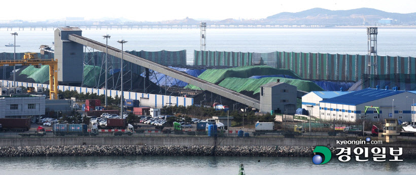 인천항 석탄부두